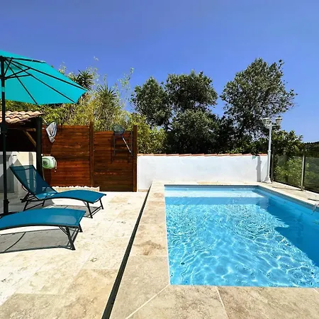 Mazet De La Treille, Climatise Avec Piscine Privee Pour 4 Pers Domaine Prive *